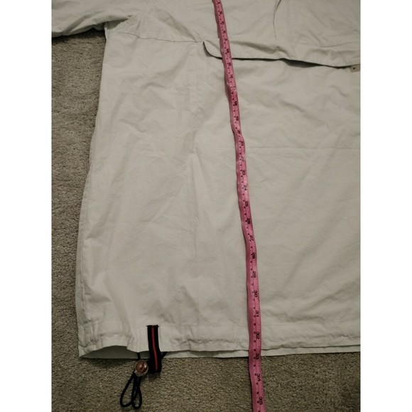 Levi's SilverTab Button Shirt White/Beige Short Sleeve Men XL Hidden Pocket - Picture 6 of 9